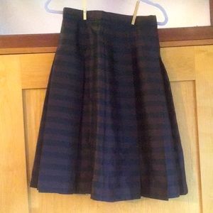 Halogen, on trend, pleated skirt. Size 2